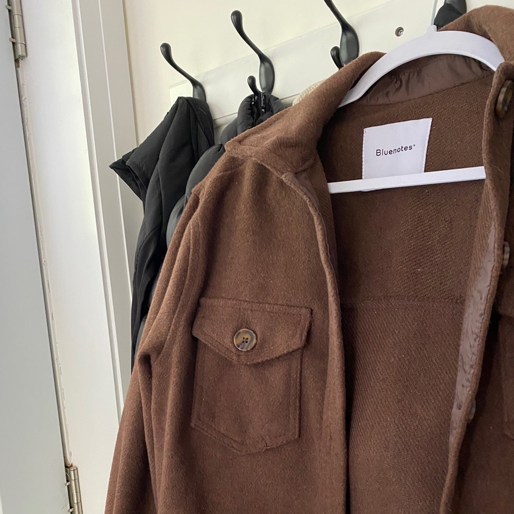 Shacket Jacket - Brown - Picture 2 of 5